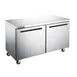 Omcan USA 59056 47" 2-Section Undercounter Refrigerator w/ 2 Doors, 12 cu ft 1 image