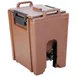 Omcan USA 80903 Beverage Dispenser, 11‑3/4 Gal Double‑Wall, Brown 20‑4/5" D x 9" W x 24‑4/5" H – NSF 1 image