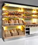Oscartek BS1000 Bread Wall Shelving Display, 39" Length, Back Wall Up To 9.25"H 1 image