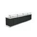 Oscartek POZZETTI/BPGL PSR8 49" Remote Gelato/Ice Cream Dipping/Display Cabinet w/ Sneeze Guard 1 image