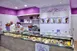 Oscartek ROSA G1000 39" Gelato/Ice Cream Dipping Cabinet w/ Curved Sneeze Guard 1 image