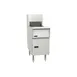 Pitco PCF-14 Floor Model Fryer Dump Station w/ 2 Sections, Grease Filter, Removable Tray 1 image