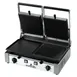 Eurodib PDM3000220 20" Double Panini Sandwich Grill w/ Cast Iron Grooved & Smooth Plates, 208-240V 1 image