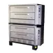 Peerless CE62PESC 56" Electric Pizza Deck Oven w/ Four Deck, Double-Stacked, 42"W x 32"D Interior, 1" Pizza Stones, Digital Controls, 220v 1 image