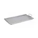 Serv-Ware PG1423S NSF Heavy Duty Steel Portable Grill, 14" X 23" X 3/4" Lip, Rectangular 1 image