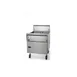 Pitco FBG24 Full Pot Floor Model Gas Fryer w/ 87-lb Capacity, Flat Bottom, Solid State Controls 2 image