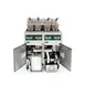 Pitco SELV14C-2/14T/FD Multiple Battery Electric Floor Fryer w/ (2) 30-Lb. & (2) 15-Lb. Vats 7 image