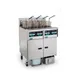 Pitco SELV14C-2/FD Multiple Battery Electric Floor Fryer w/ (2) 30-Lb. Vats, Computer Controls 3 image