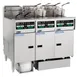 Pitco SELV14C-3/FD Multiple Battery Electric Floor Fryer w/ (3) 30-Lb. Vats, Computer Controls 1 image