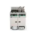 Pitco SELV14C/184/FD Multiple Battery Electric Floor Fryer w/ (1) 30-Lb. & (1) 40-Lb. Vats 1 image