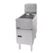 Pitco SG14T-S Split Pot Floor Model Gas Fryer w/ (2) 25 lbs Frypots, Millivolt Control, 100,000 BTU 6 image