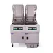 Pitco SGLVRF-2/FD Multiple Battery Gas Fryer w/ (2) 76 lbs Frypots, Auto Filtration & Basket Lift 1 image