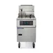 Pitco SSH75-4FD 34" Floor Model Gas Deep Fryer, Full Pot, NG/LP, 75 Ibs Capacity, 420,000 BTU, Filter Drawer System 1 image