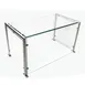 Premier Metal & Glass TM2N-RS-48 1Guard™ Full-Service Sneeze Guard, 48" 1 image