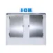 Polar Temp 850AD 84" Outdoor Ice Merchandiser w/ Solid Door, Auto Defrost, 85 cu. ft. 3 image