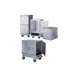 Piper Products 2-2128 Aluminum Tray Dolly, 7-3/4" Shelf Height, NSF, 5" Swivel Casters 1 image