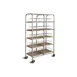 Piper Products 411-1152 Aluminum Dome Storage Cart with 150 Dome Capacity 1 image