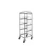 Piper Products 611-1152 Aluminum Dome Storage Cart with 100 Domes Capacity 1 image
