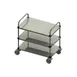 Piper Products 715-3 Stainless Steel 3 Shelves Utility Cart  1 image