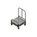 Piper Products 720-1 Stainless Steel Tray Delivery Cart for 16" x 22" trays 1 image