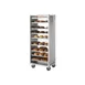Piper Products 841-S 41 Pan Aluminum Side Load Bun / Sheet Pan Closed-Side Rack w/ 1-1/3" Bottom Load Slides 1 image