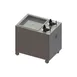 Piper Products ACS-ST-1020 Cup & Saucer Dispenser for 10" x 20" Racks 1 image