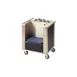 Piper Products BPS Mobile Elite Buffet Plate Stand w/ Stainless Steel Top & Legs 1 image
