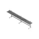 Piper Products CSC-5 Stainless Steel Mobile Tray Make-Up Conveyor - 5 ft.  1 image
