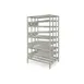 Piper Products CSR-FF-156 Aluminum Can Storage Rack with 156 #10 Cans Capacity 1 image