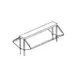 Piper Products RBPG-50 Double Sided Protector Guard, Buffet Style 1 image