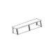 Piper Products RCPG-36 Protector Guard, Cafeteria Style, with End Guards 1 image
