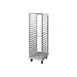 Piper Products RIA64-1826-18 18 Pan Aluminum Front & Rear Load Roll-In Refrigerator Rack w/ 3" Bottom Load Slides 1 image