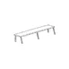 Piper Products ROHS-50 Overhead Shelf, Less Plexiglas (14"), Cafeteria Style 1 image