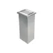 Piper Products TDNM Napkin Dispenser - Drop‑In, 19" High, Holds 500 5"×7" Napkins, Stainless Steel 1 image