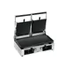 Univex PPRESS2F Double Cast Iron Panini Press Grill w/ 20" x 10" Smooth Plates, 220V 1 image