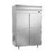 Beverage Air PRD2HC-1AHS 52" 2-Section Pass-Thru Refrigerator w/ 8 Solid Half-Doors, Top Mounted, 48.3 cu. ft. 1 image