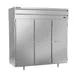 Beverage Air PRD3HC-1AS 78" 3-Section Pass-Thru Refrigerator w/ 6 Solid Full-Doors, Top Mounted, 74 cu. ft. 1 image