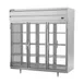 Beverage Air PRD3HC-1BG 78" 3-Section Pass-Thru Refrigerator w/ 6 Glass Full-Doors, Top Mounted, 74 cu. ft. 2 image