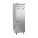 Beverage Air PRF12-12HC-1HS 26" 1-Section Reach-In Refrigerator Freezer Combo w/ 2 Half Solid Doors 1 image