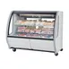 Pro-Kold DDC 60 SS 56" Curved Refrigerated Deli Display Case 3 image