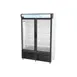 Pro-Kold DURF 32W 40" 2 Glass Door Freezer Merchandiser in White, 32 cu. ft. 2 image