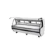 Pro-Kold MCRU 100 WL 99" Double Duty Curved Refrigerated Meat Display Case, Remote 1 image