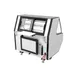 Pro-Kold MCRU 52 W 51" Double Duty Curved Refrigerated Meat Display Case, Remote 2 image