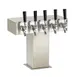 Perlick 3780-5W-304SS Draft Beer Dispensing Tower, Stainless Steel, 5 Faucets 1 image