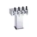 Perlick 4006-2BPC2 Tee Draft Beer Dispensing Tower, 12-1/8" Faucet Clearance 1 image