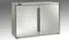 Perlick BBR48 Refrigerated Back Bar Cabinet w/ 15.3 Cu Ft Capacity, 2 Hinged Doors, Remote 1 image
