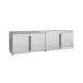 Perlick BBRLP96 Refrigerated Back Bar Cabinet w/ 27 Cu Ft Capacity, 4 Solid Doors, Remote 1 image