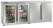 Perlick BBRN80 Refrigerated Back Bar Cabinet w/ 26.8 Cu Ft Capacity, 4 Solid Doors, Floor Drain 1 image
