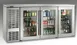 Perlick BBSN72 Refrigerated Back Bar Cabinet w/ 20.6 Cu Ft, 3 Solid Doors, Digital Thermostat 1 image