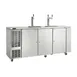 Perlick DDC92 92" Draft Beer Cooler, 4 Half‑Barrel Capacity, 1/4 HP, R290, Auto Defrost, NSF 1 image
